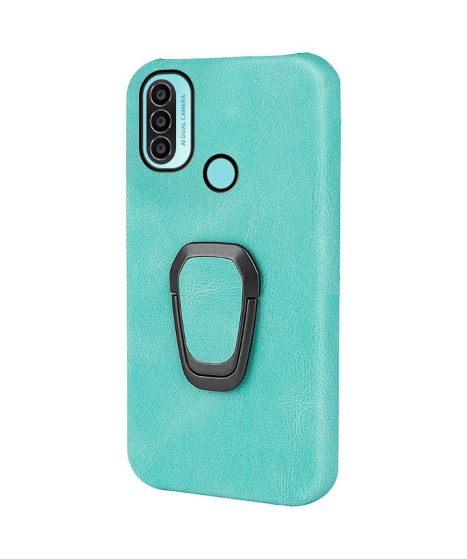 Coque Motorola Moto E20 / E30 / E40 imitation cuir avec support