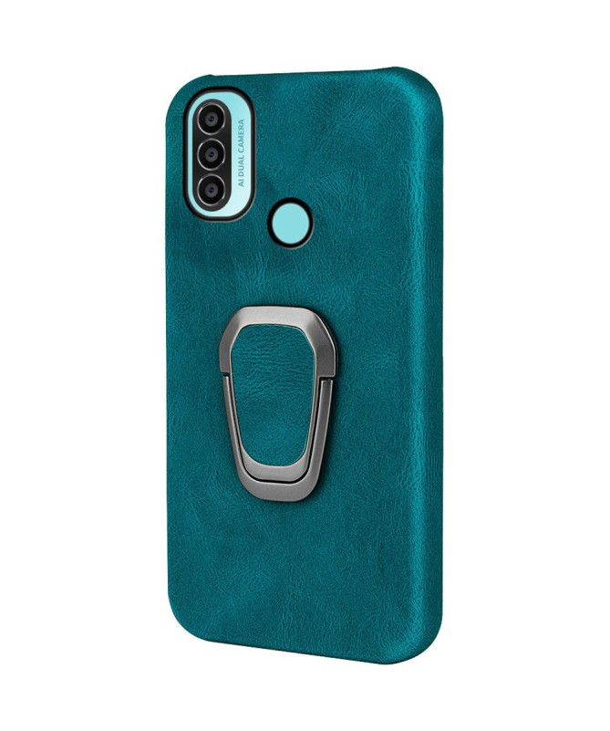 Coque Motorola Moto E20 / E30 / E40 imitation cuir avec support