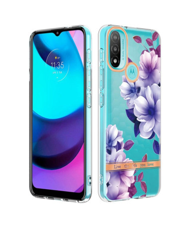 Coque Motorola Moto E20 / E30 / E40 Bégonia fleur