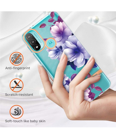 Coque Motorola Moto E20 / E30 / E40 Bégonia fleur