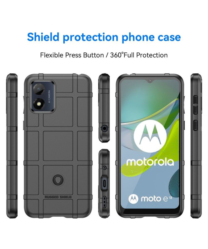 Coque Moto E13 Rugged Shield Antichoc