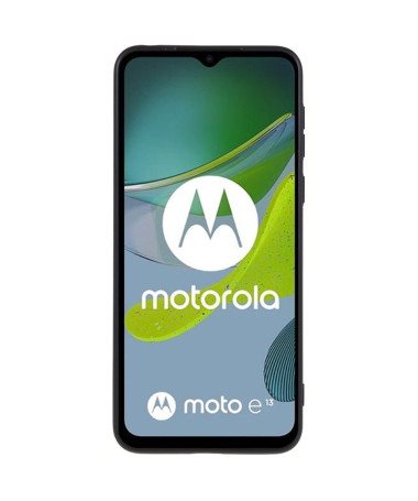 Coque Moto E13 Basique Noire