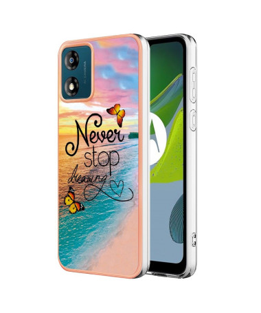 Coque Moto E13 Never Stop Dreaming