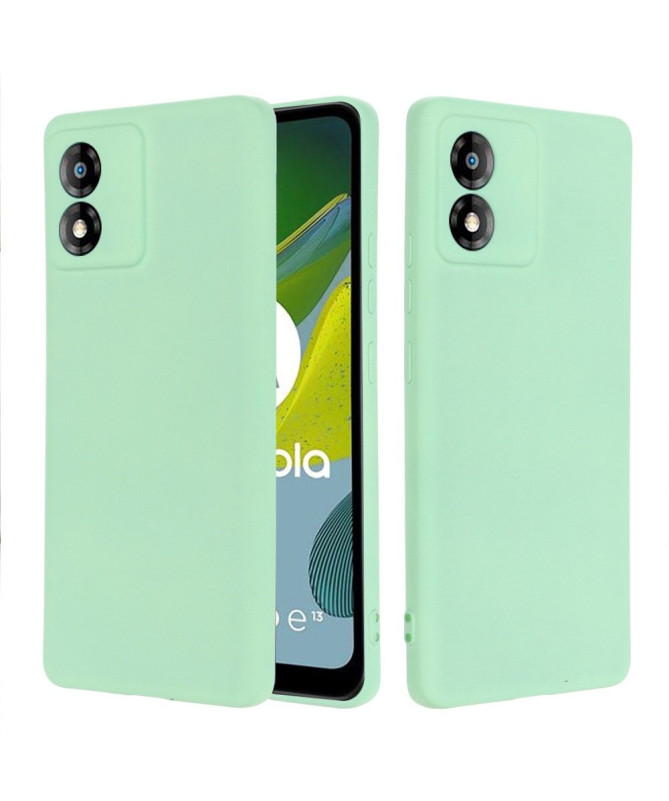 Coque Moto E13 Puro silicone liquide