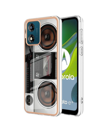 Coque Moto E13 Rétro Sound