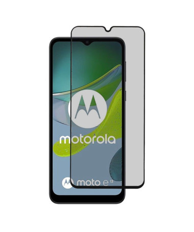 Verre trempé et filtre de confidentialité pour Moto E13