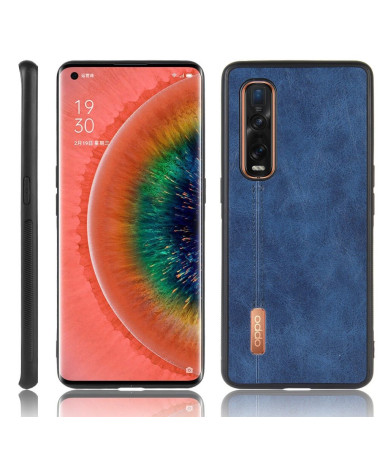 Coque Oppo Find X2 Pro Effet Cuir