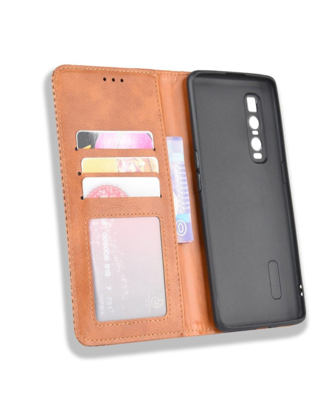 Housse Oppo Find X2 Pro Le Cirénius Style Cuir