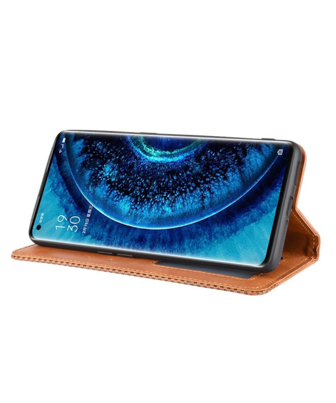 Housse Oppo Find X2 Pro Le Cirénius Style Cuir