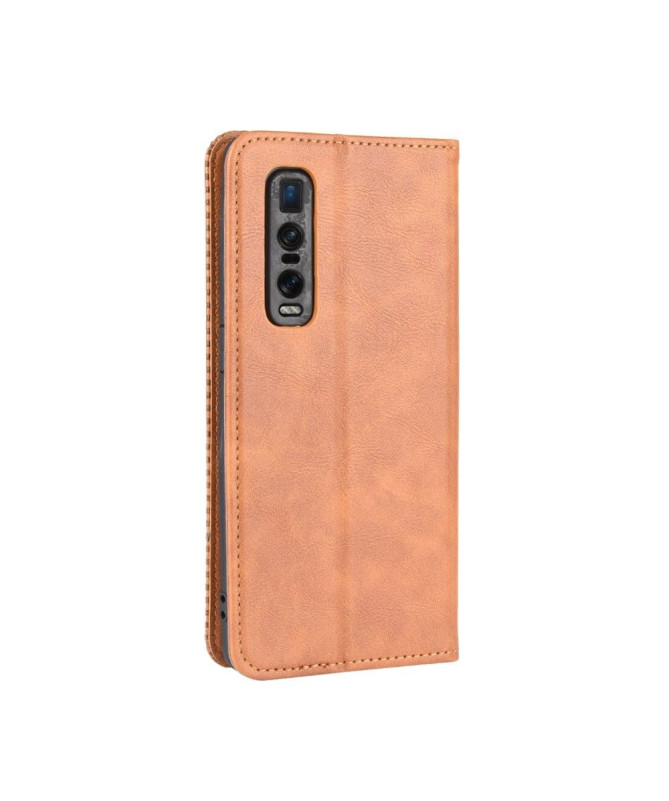 Housse Oppo Find X2 Pro Le Cirénius Style Cuir