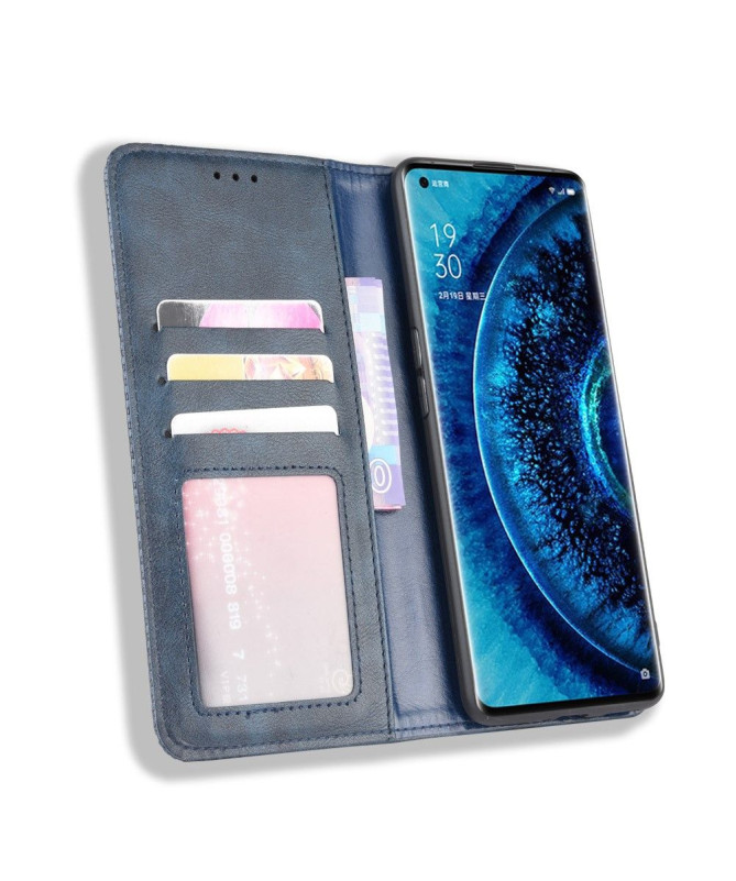Housse Oppo Find X2 Pro Le Cirénius Style Cuir