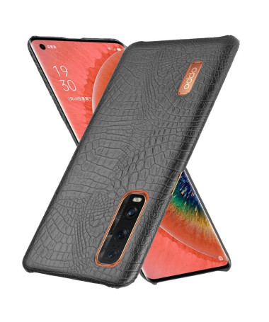 Coque Oppo Find X2 Pro effet peau de croco