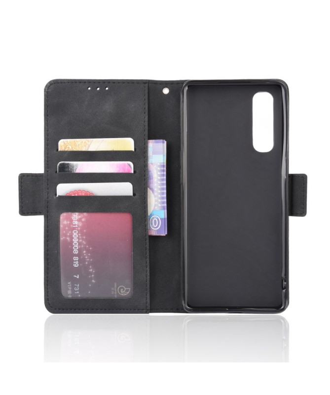 Housse Oppo Find X2 Neo Premium avec Porte Cartes