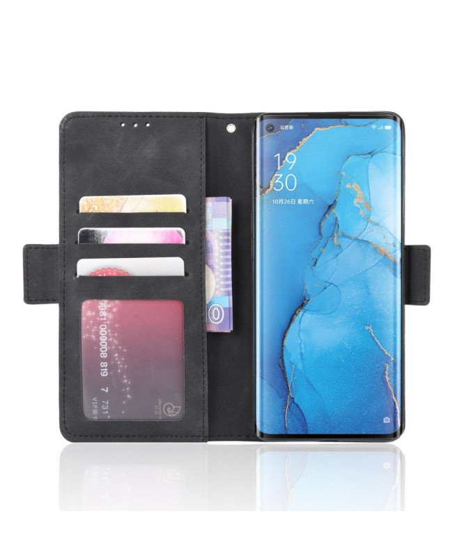 Housse Oppo Find X2 Neo Premium avec Porte Cartes