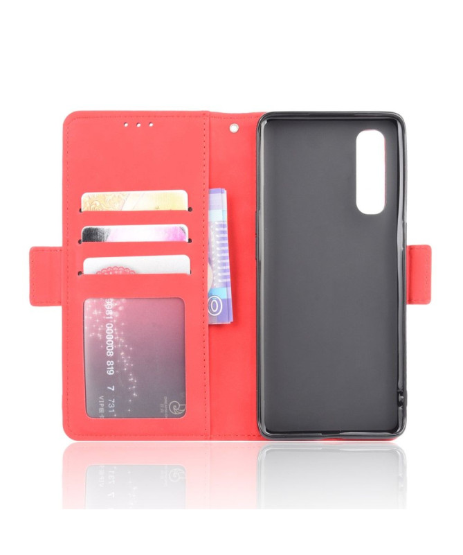 Housse Oppo Find X2 Neo Premium avec Porte Cartes