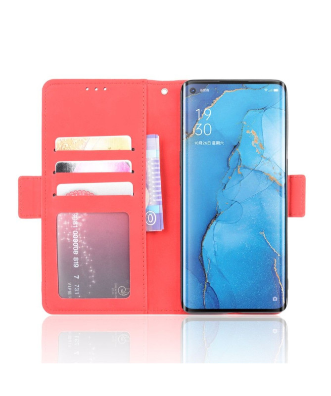 Housse Oppo Find X2 Neo Premium avec Porte Cartes