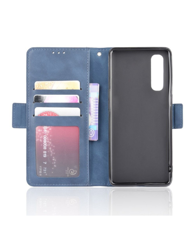 Housse Oppo Find X2 Neo Premium avec Porte Cartes