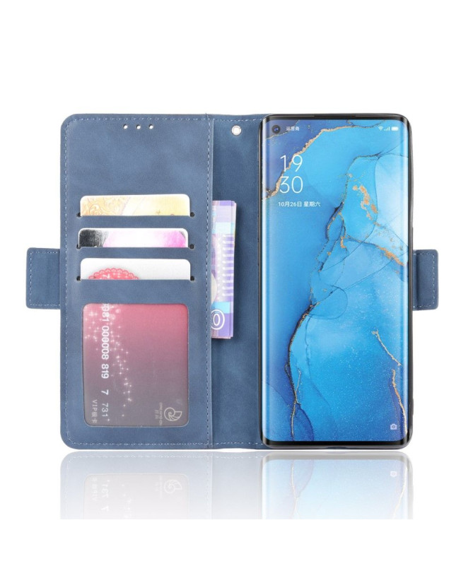 Housse Oppo Find X2 Neo Premium avec Porte Cartes