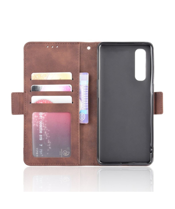 Housse Oppo Find X2 Neo Premium avec Porte Cartes