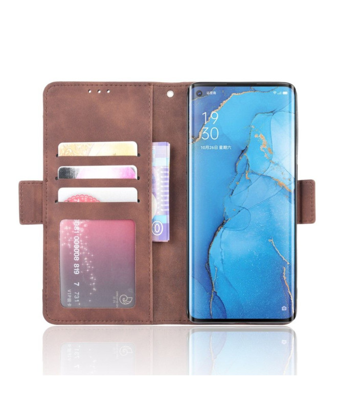 Housse Oppo Find X2 Neo Premium avec Porte Cartes