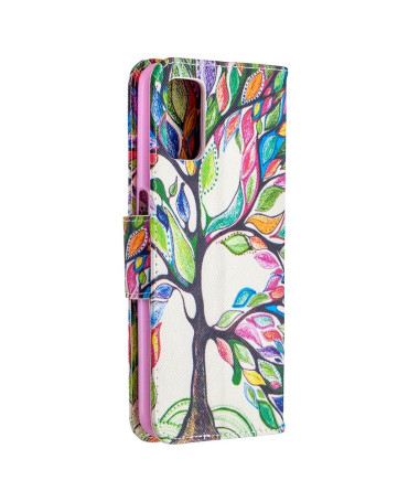 Étui Oppo A72 arbre coloré