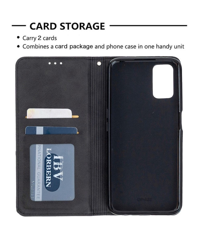 Housse Oppo A72 Célinia Style Cuir Porte Cartes