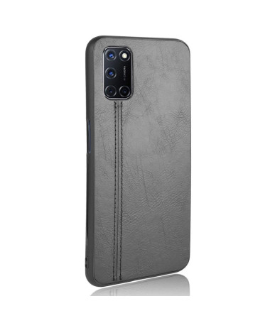 Coque Oppo A72 Effet Cuir Coutures