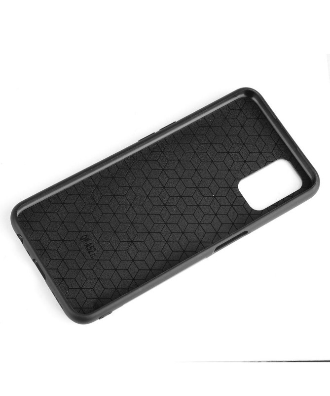 Coque Oppo A72 Effet Cuir Coutures