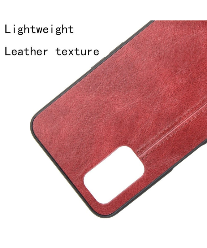 Coque Oppo A72 Effet Cuir Coutures
