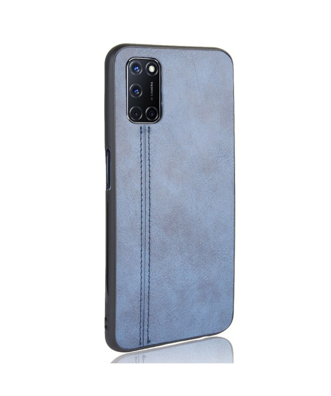 Coque Oppo A72 Effet Cuir Coutures