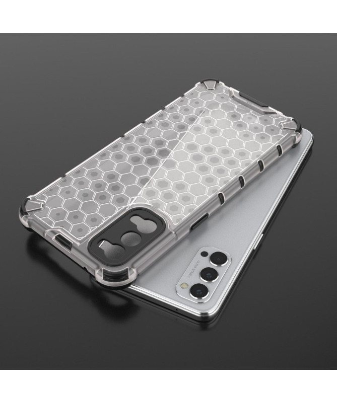 Coque Oppo Reno 4 5G Design Nid d'abeille