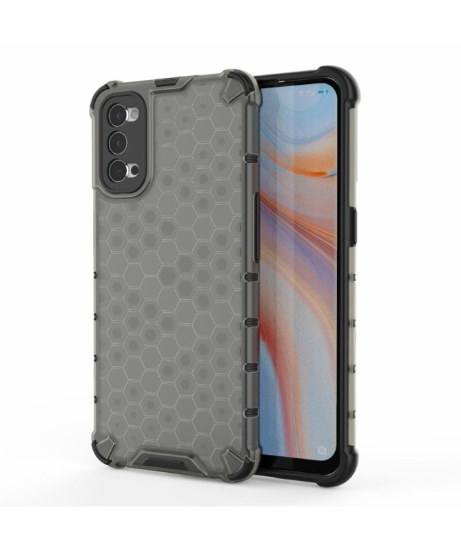 Coque Oppo Reno 4 5G Design Nid d'abeille