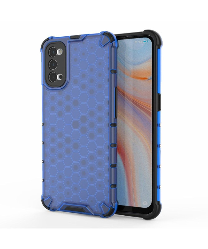 Coque Oppo Reno 4 5G Design Nid d'abeille