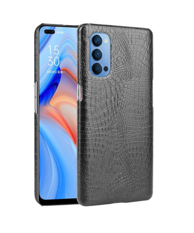 Coque Oppo Reno 4 5G effet peau de croco