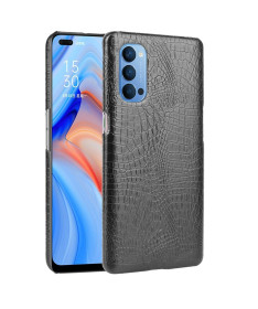 Coque Oppo Reno 4 5G effet peau de croco