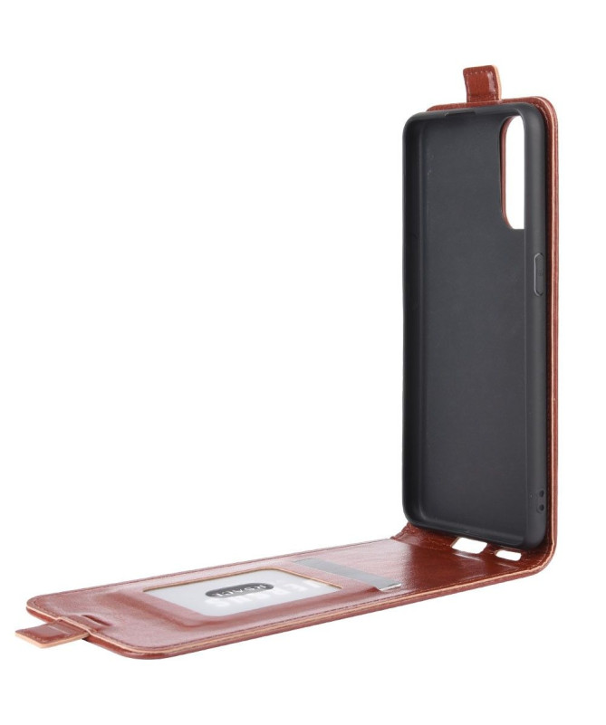 Housse Oppo Reno 4 5G simili cuir avec rabat verticale