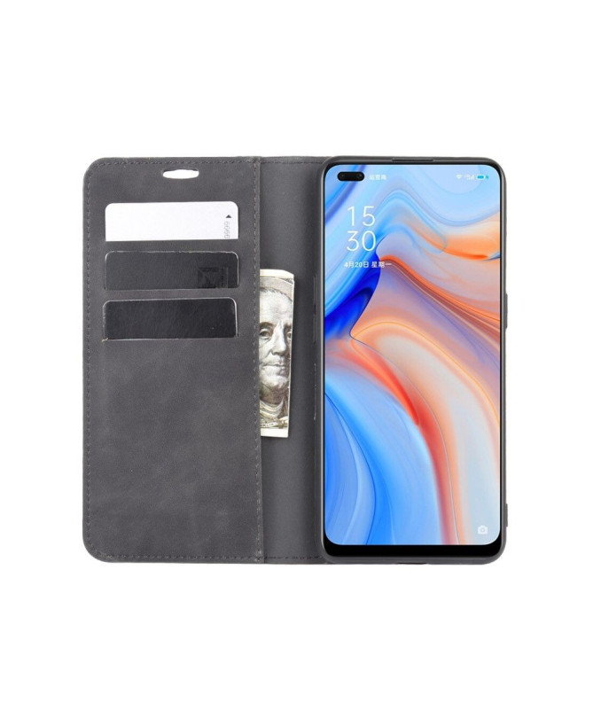 Housse Oppo Reno 4 5G Business Rétro