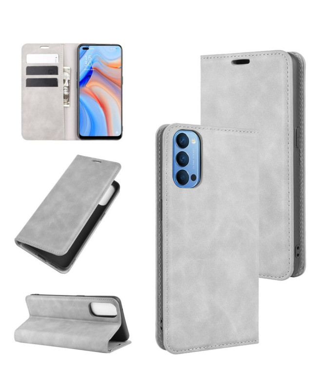 Housse Oppo Reno 4 5G Business Rétro