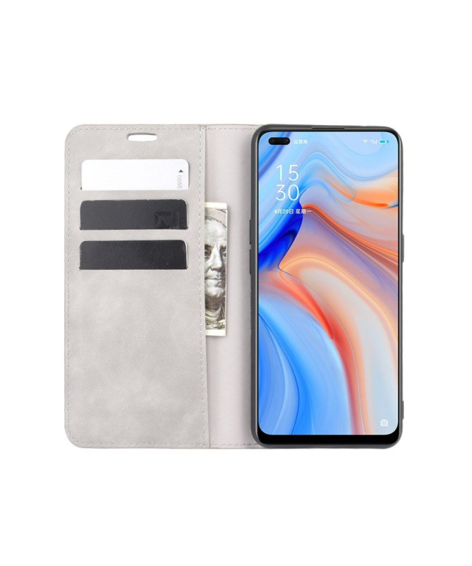 Housse Oppo Reno 4 5G Business Rétro