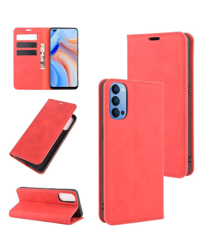 Housse Oppo Reno 4 5G Business Rétro