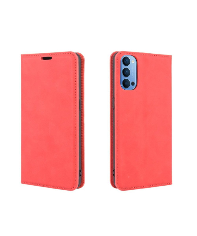 Housse Oppo Reno 4 5G Business Rétro