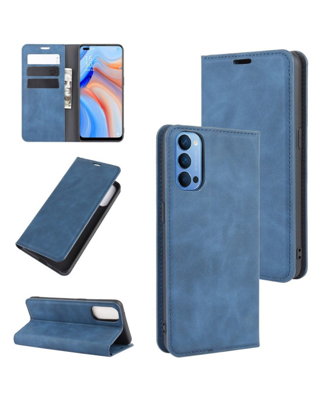 Housse Oppo Reno 4 5G Business Rétro