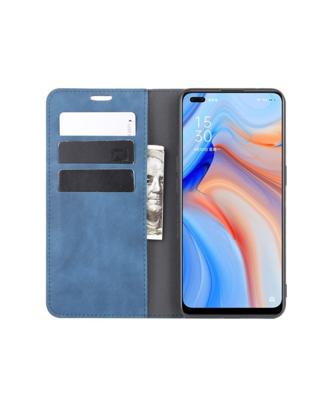 Housse Oppo Reno 4 5G Business Rétro