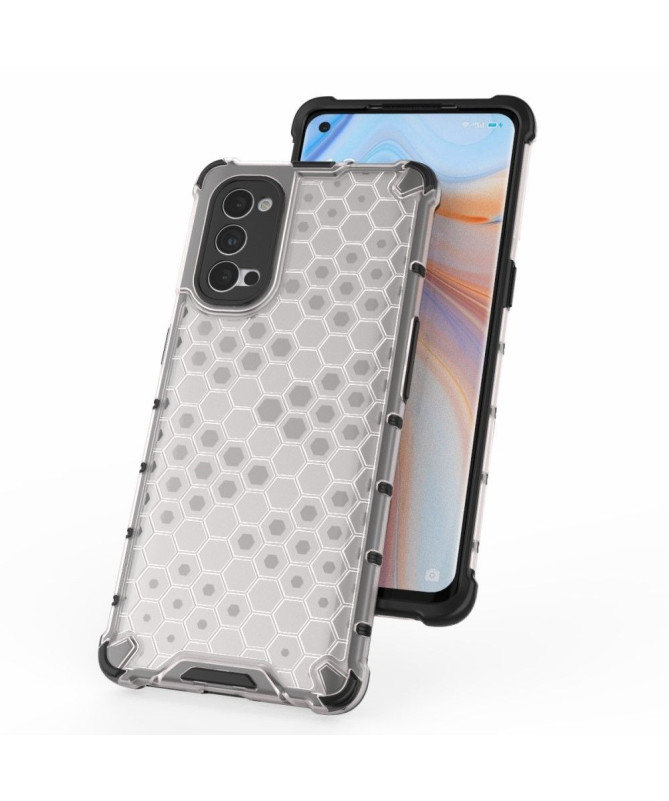 Coque Oppo Reno 4 Pro 5G Design Nid d'abeille