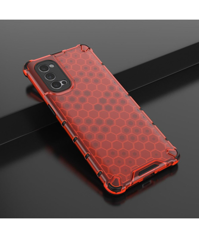 Coque Oppo Reno 4 Pro 5G Design Nid d'abeille
