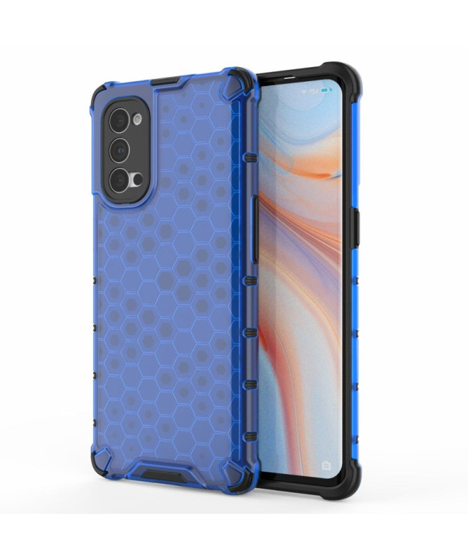 Coque Oppo Reno 4 Pro 5G Design Nid d'abeille