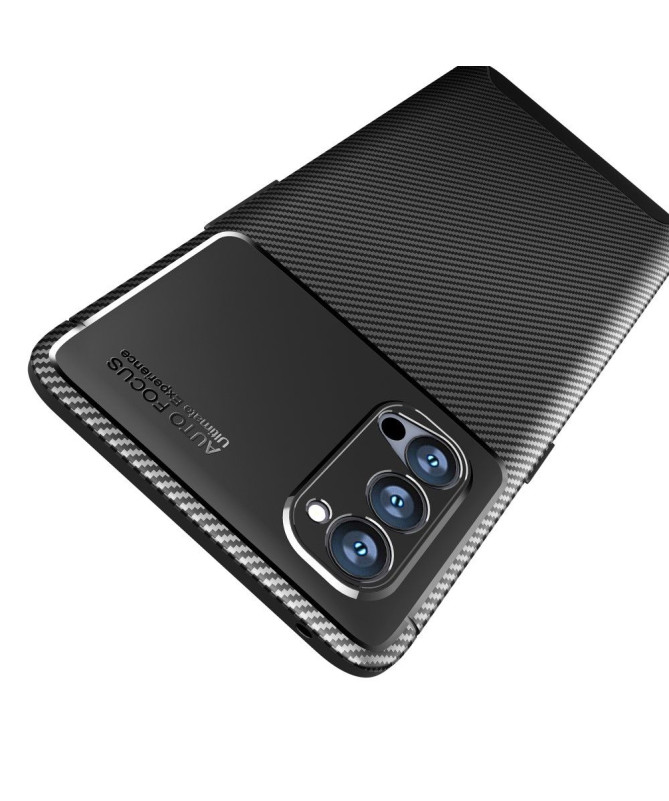 Coque Oppo Reno 4 Pro 5G effet fibre de carbone