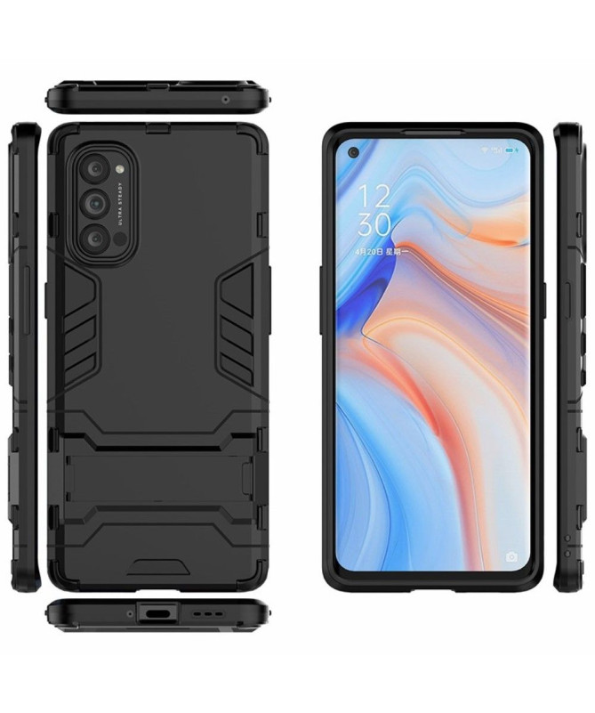 Coque Oppo Reno 4 Pro 5G cool guard antichoc avec support intégré