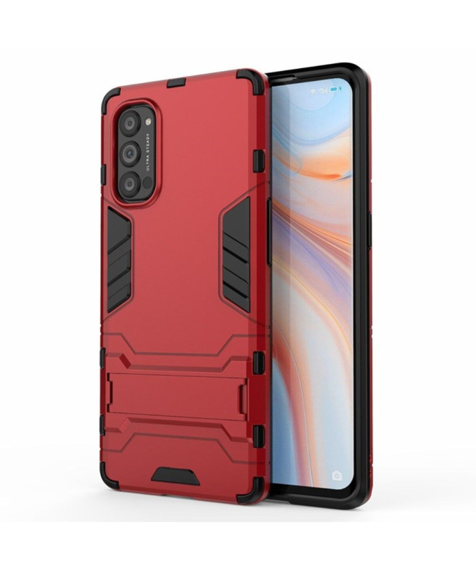Coque Oppo Reno 4 Pro 5G cool guard antichoc avec support intégré