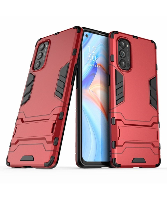 Coque Oppo Reno 4 Pro 5G cool guard antichoc avec support intégré